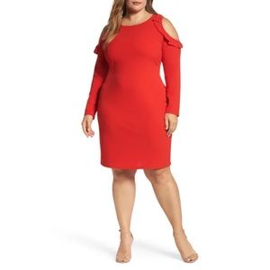 Glamorous Curve Cold Shoulder Dress